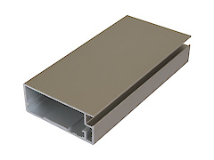 Фасадный рамочный профиль алюминиевый М-12