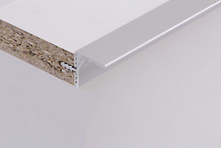 Профіль у верхній модуль для фасадів без ручок алюмінієвого кольору (Профіль ФБР)