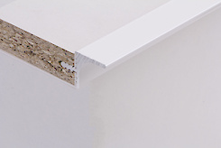 Профіль у верхній модуль для фасадів без ручок білого кольору (Профіль ФБР)  Колір: білий