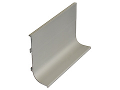 Профиль алюминиевый для фасадов без ручек L-образный алюминиевого цвета (Профиль ФБР L)