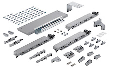 Комплект демпферов Silent System Standart для Top Line XL Hettich для шкафа с 3 дверьми (доводчики)