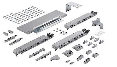 Комплект демпферов Silent System Standart для Top Line XL Hettich для шкафа с 3 дверьми (доводчики)