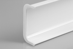 Заглушка біла до профілю ФБР С-подібного