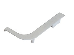 Заглушка правая профиля L для фасадов без ручек (ФБР) белый