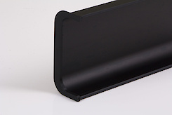 Заглушка черная к профилю ФБР С-образному