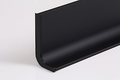 Заглушка ліва чорна до профілю ФБР L-подібного