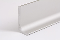 Заглушка левая прозрачная к профилю ФБР L-образному