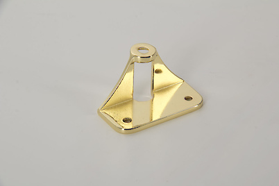 Адаптер АК-5 Falso Stile для крепления мебельной ручки на складные фасады из ДСП, золото глянец