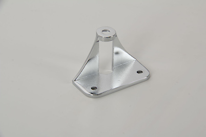 Адаптер АК-7 Falso Stile для крепления мебельной ручки на складные фасады из алюминиевых фасадных профилей, хром глянец