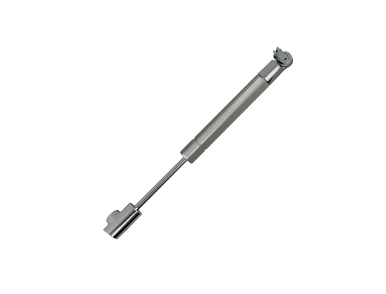 Газовий ліфт K12 Italiana Ferramenta для автоматичного відкривання фасадів вгору довжина 164мм N80