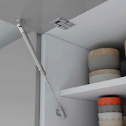 Газовий ліфт K12 Italiana Ferramenta для автоматичного відкривання фасадів вгору довжина 244мм N120