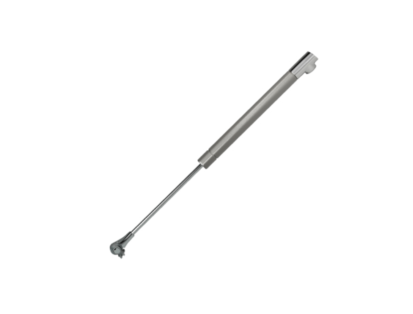 Газовый лифт K12 Italiana Ferramenta для открывания фасадов вниз длина 244мм в цвете никель