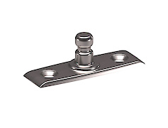 Крепление газового лифта K12 Italiana Ferramenta к боковине под прикручивание в цвете никель