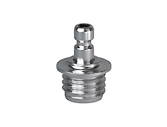 Кріплення газового ліфта K12 Italiana Ferramenta до боковини під запрессовку в кольорі нікель