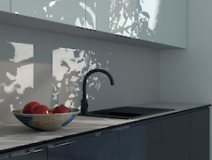 Пластик  Сірий перламутровий 