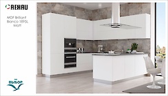 MDF-панель Rehau 19.6мм Brilliant Bianco 1895L