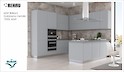 MDF-панель Rehau 19.6мм Rauvisio Brilliant Gabbiano metallic 1900L MT (Серебристый металлик)