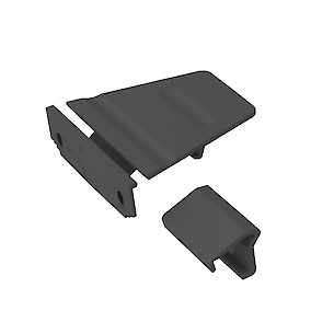 Фиксатор внутреннего ящика Hettich ArciTech в цвете антрацит