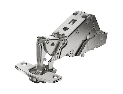 Петля Hettich Sensys 8657i полунакладная с доводчиком, угол открывания 165 градусов никель (9099550)