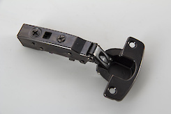 Завіса Hettich Sensys 8645i накладна з дотягувачем, кут відкривання 110 градусів чорна (9091738)