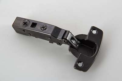 Завіса Hettich Sensys 8645i накладна з дотягувачем, кут відкривання 110 градусів чорна (9091738)