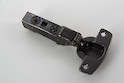 Петля мебельная Hettich половинчатая (полунакладная) Sensys 8645i со встроенным демпфером с углом открывания 110º в цвете черный обсидиан
