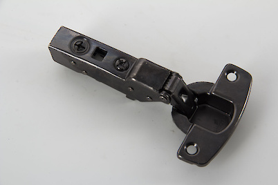 Завіса Hettich Sensys 8645i напівнакладна з дотягувачем, кут відкривання 110 градусів чорна (9091739)