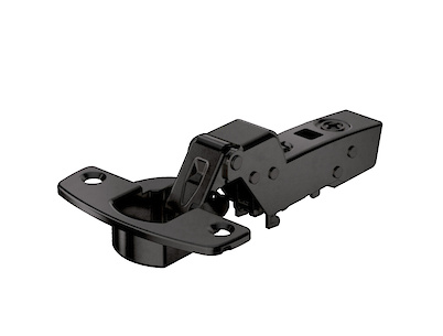 Петля Hettich Sensys 8645i внутренняя с доводчиком, угол открывания 110 °, черный обсидиан