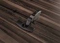 Петля дизайнерская Hettich внутренняя (вкладная) Sensys 8645i со встроенным демпфером с углом открывания 110º, черный обсидиан