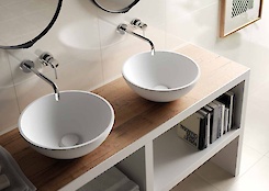 Умивальник для ванної кімнати Bulsan Cosmos круглий d=400