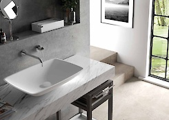 Умивальник для ванної кімнати Bulsan Cosmos прямокутний 630x422x120