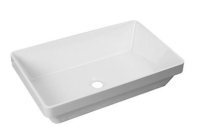 Умивальник для ванної кімнати Bulsan Minima incasso прямокутний 580x370x140