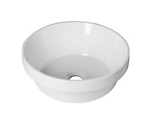 Частково врізний умивальник для ванної кімнати Bulsan Minima incasso круглий d = 370