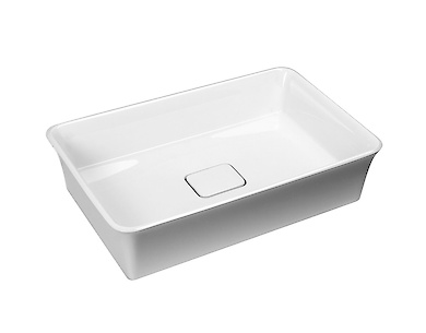 Умивальник для ванної кімнати Bulsan Skin прямокутний 580x380x140