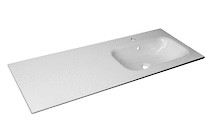 Умывальник для ванной комнаты Bulsan ZEN 1205x460x140 правый