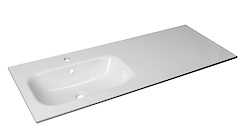 Умивальник для ванної кімнати Bulsan ZEN 1205x460x140 лівий