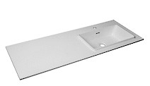Умывальник для ванной комнаты Bulsan DREAM 1205x460x173 правый