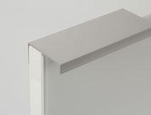 Меблева ручка-профіль алюмінієва В9 L=5950мм алюміній натуральний