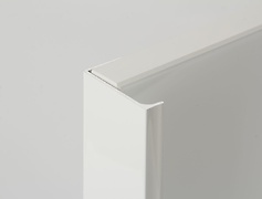 Профіль алюмінієвий В9 біла довжина 5950мм