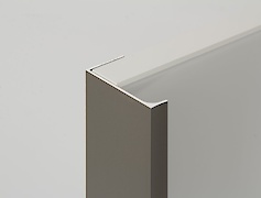 Профіль алюмінієвий В9 інокс (коньяк) довжина 5950мм