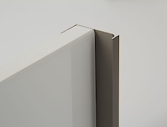 Профіль алюмінієвий В9 інокс (коньяк)