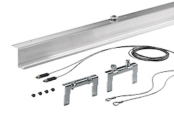 Комплект профілів для розсувної системи Top Line L Hettich на 4 двері 4000мм з синхронізатором (9185715)