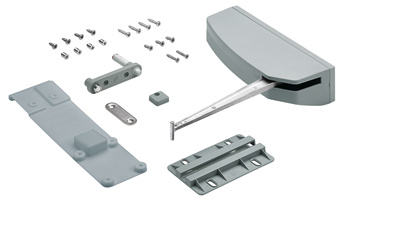 Механізм Push to move, вага стулки до 25 кг Hettich WingLine L, відкривання вправо (9238053)