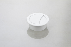 Заглушка под провода Poliplast круглая белая