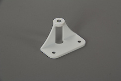 Адаптер АК-13 Falso Stile для кріплення меблевої ручки на складні фасади з ДСП, білий