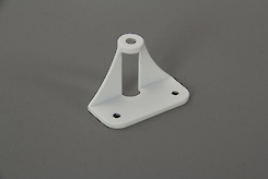 Адаптер АК-15 Falso Stile для кріплення меблевої ручки на складні фасади з алюмінієвих фасадних профілів, білий