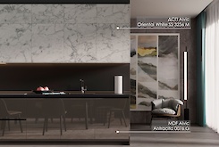 Luxe Solid Colors Antracita 0076 G