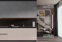 Luxe Solid Colors Gris Nube 2736 G