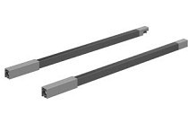 Продольный релинг к ящикам Hettich InnoTech Atira L=300 антрацит правый