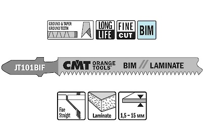 Пильне полотно СМТ для лобзика I=58 L=83 відступ 1.7 (комплект 5шт)